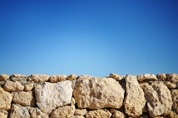 Texture du mur de pierre — Photo