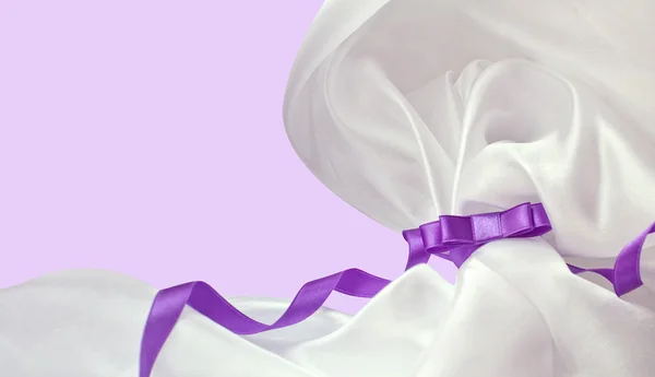 Фиолетовая лента — стоковое фото