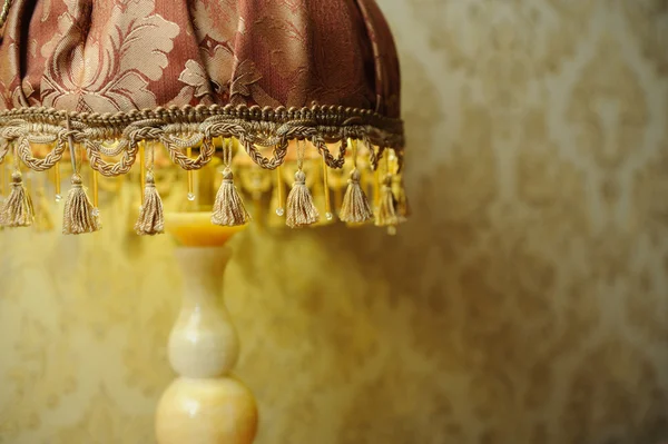 Lampa stołowa ażurowa — Zdjęcie stockowe