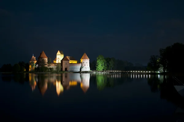 stock image Trakai castle