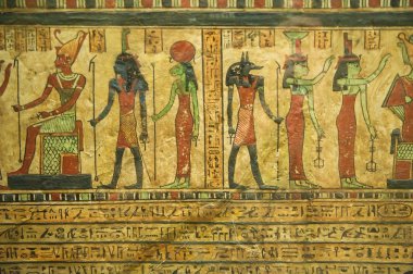 Ancient papyrus clipart