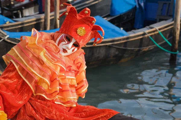Clown de Venise Images De Stock Libres De Droits