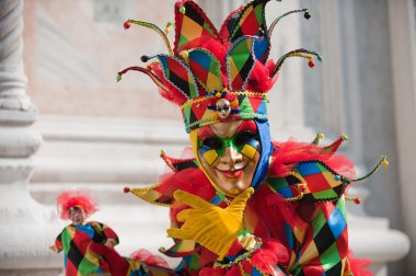 Beautiful carnival mask clipart
