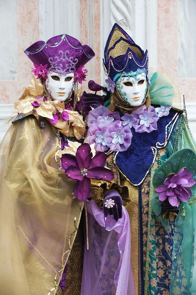 Hermosos disfraces de carnaval — Foto de Stock