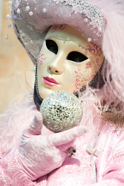 Festival of the masks in Venice — Stock Photo, Image