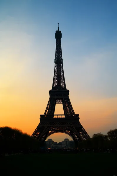 Der Eiffelturm lizenzfreie Stockfotos
