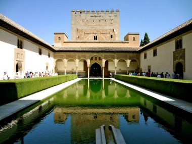 alhambra, granada, İspanya'nın Çeşmesi