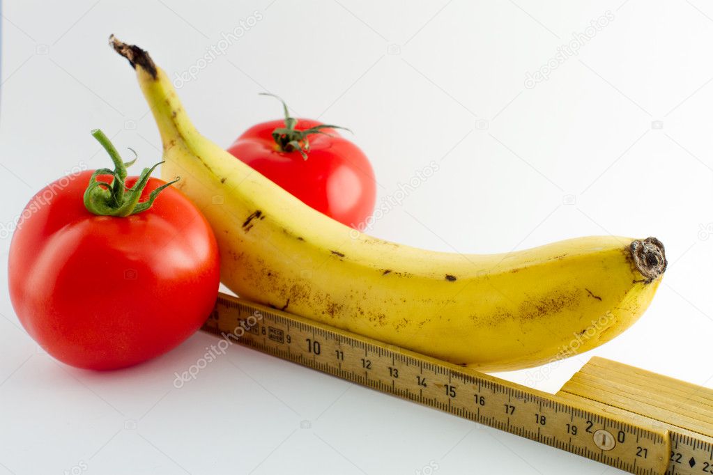 Measuring the size of a penis