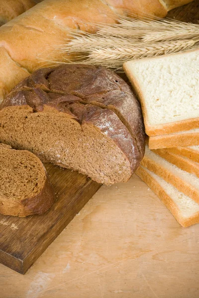 面包和谷物 — 图库照片