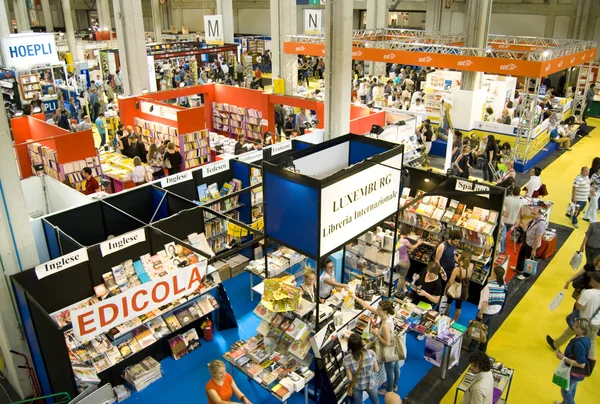 Міжнародний книжковий ярмарок - Турин — стокове фото