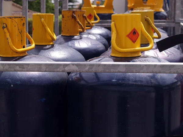 stock image Gas Bottles