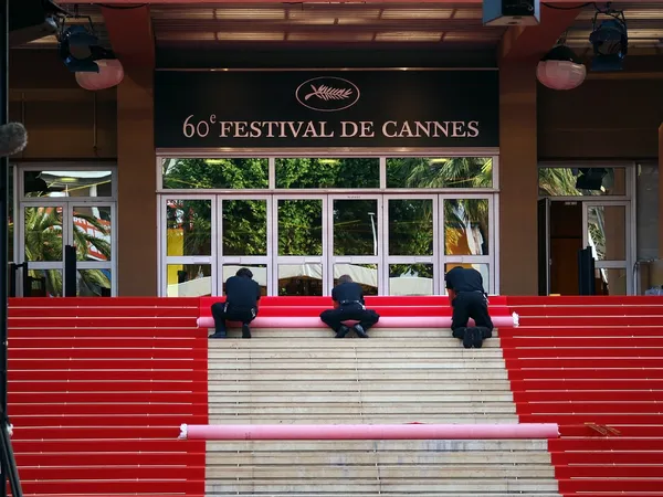 Internationella filmfestivalen i cannes — Stockfoto