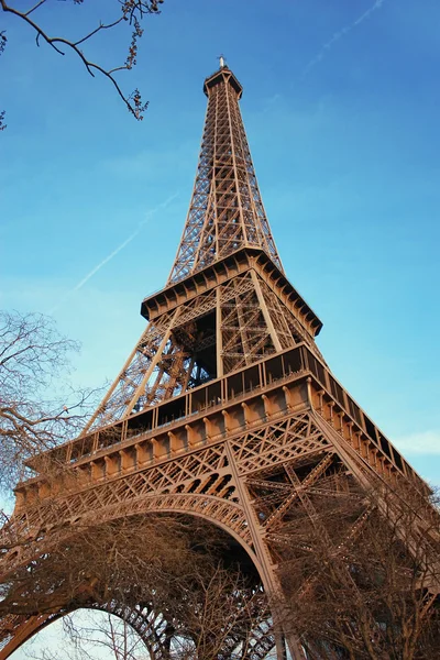 stock image Eiffel Tower in spring