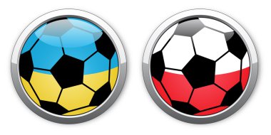 Euro 2012 Poland Ukraine clipart