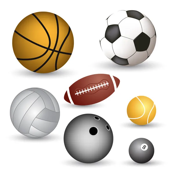 Vektor fotboll boll — Stock vektor