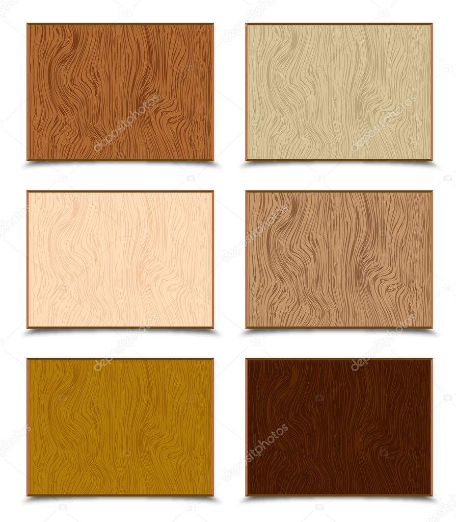 Wood Textures Set