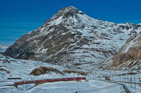 Bernina, švýcarských alp — Stock fotografie
