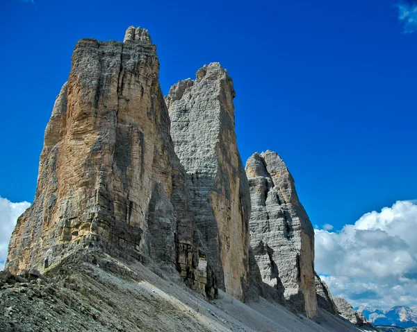 Tre cime of Lavaredo, Dolomites - Itália — Fotografia de Stock