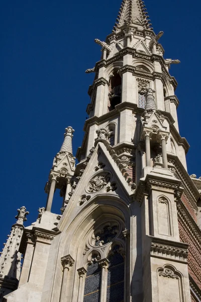 A barokk templom tornya — Stock Fotó