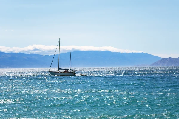 stock image Sailboat on the sea