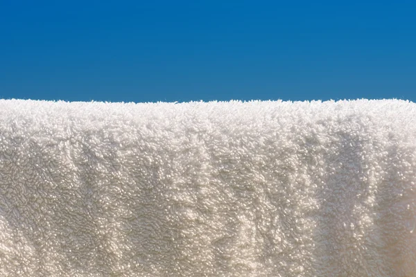 Stock image Soft white towel texture