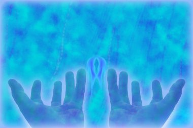 Healing hands clipart