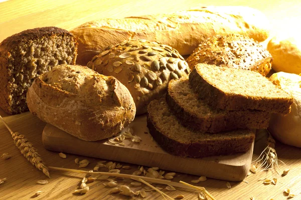 stock image Bread and wheat