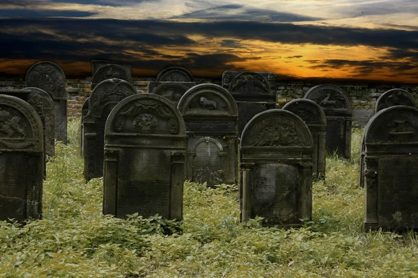 Cmentarz żydowski — Zdjęcie stockowe