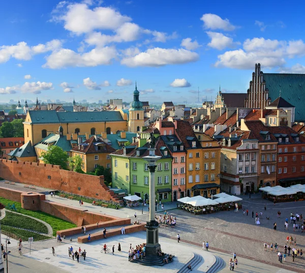 Warsaw old city — Stock Photo, Image
