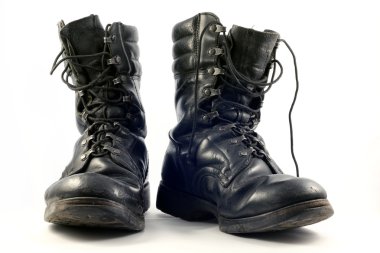 Military shoes clipart