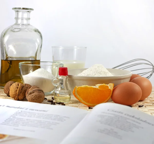 Recipe and baking — Stock Photo, Image