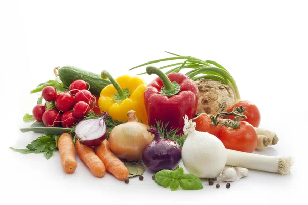 Baharat ve sebzeler — Stok fotoğraf