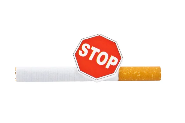 stock image The Stop on the cigarette