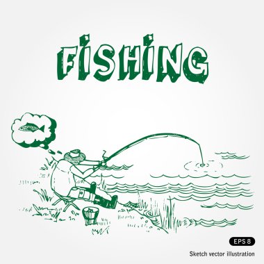 Fishing clipart