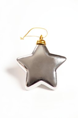 Silver star clipart