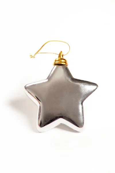 Серебряная звезда — стоковое фото