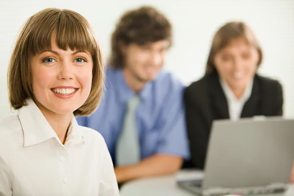 Succesvolle vrouw — Stockfoto