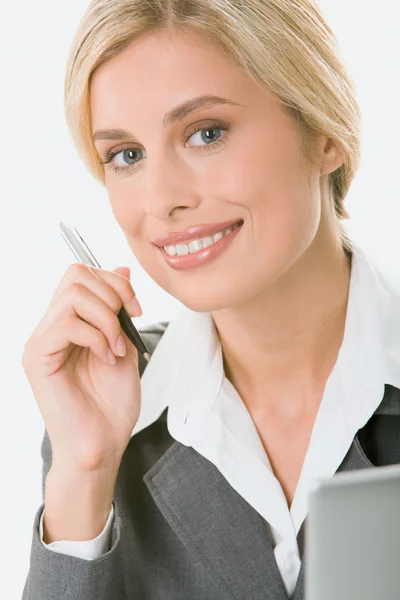 Mujer de negocios segura — Foto de Stock