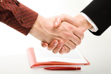 Business agreement clipart