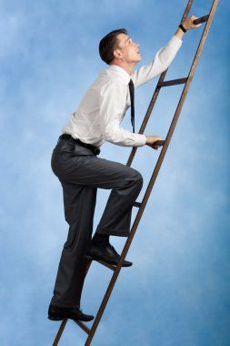 Climbing upwards clipart