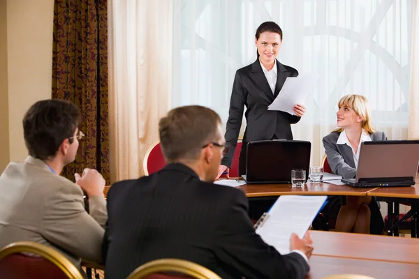 Business meeting — Stock Photo, Image