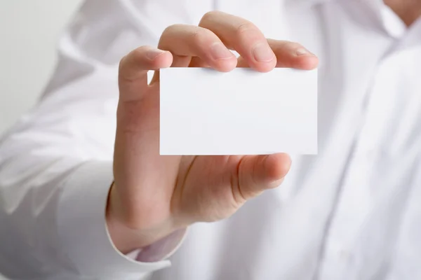 White card — Stock Photo, Image