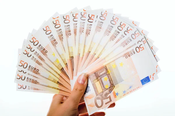 Fünfzig Euro — Stockfoto