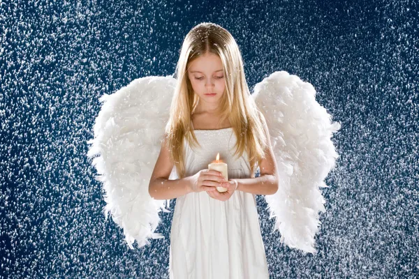 Сумно ангел — стокове фото