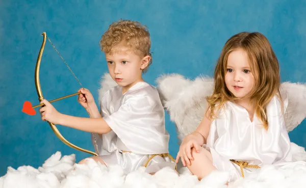 Dva andělé — Stock fotografie