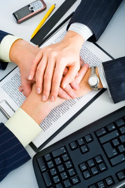 Partnership in business — Stock Photo, Image