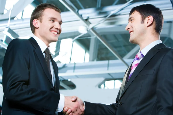 Male handshake — Stock Photo, Image