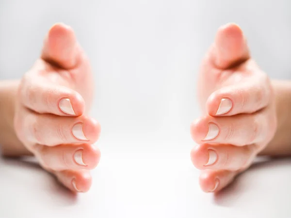 Lidský prst — Stock fotografie