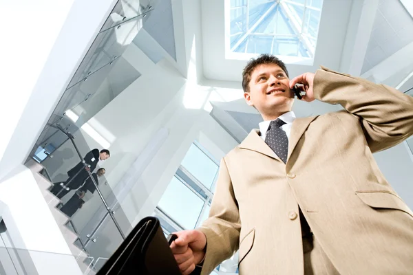 Busy man — Stock Photo, Image