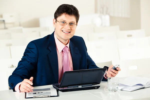 Successful manager — Stock Photo, Image